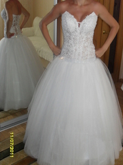 Красивое Свадебное платье в отличном состоянии