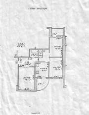 3 комнатная квартира в Бресте. Общая площадь 65, 8 м²